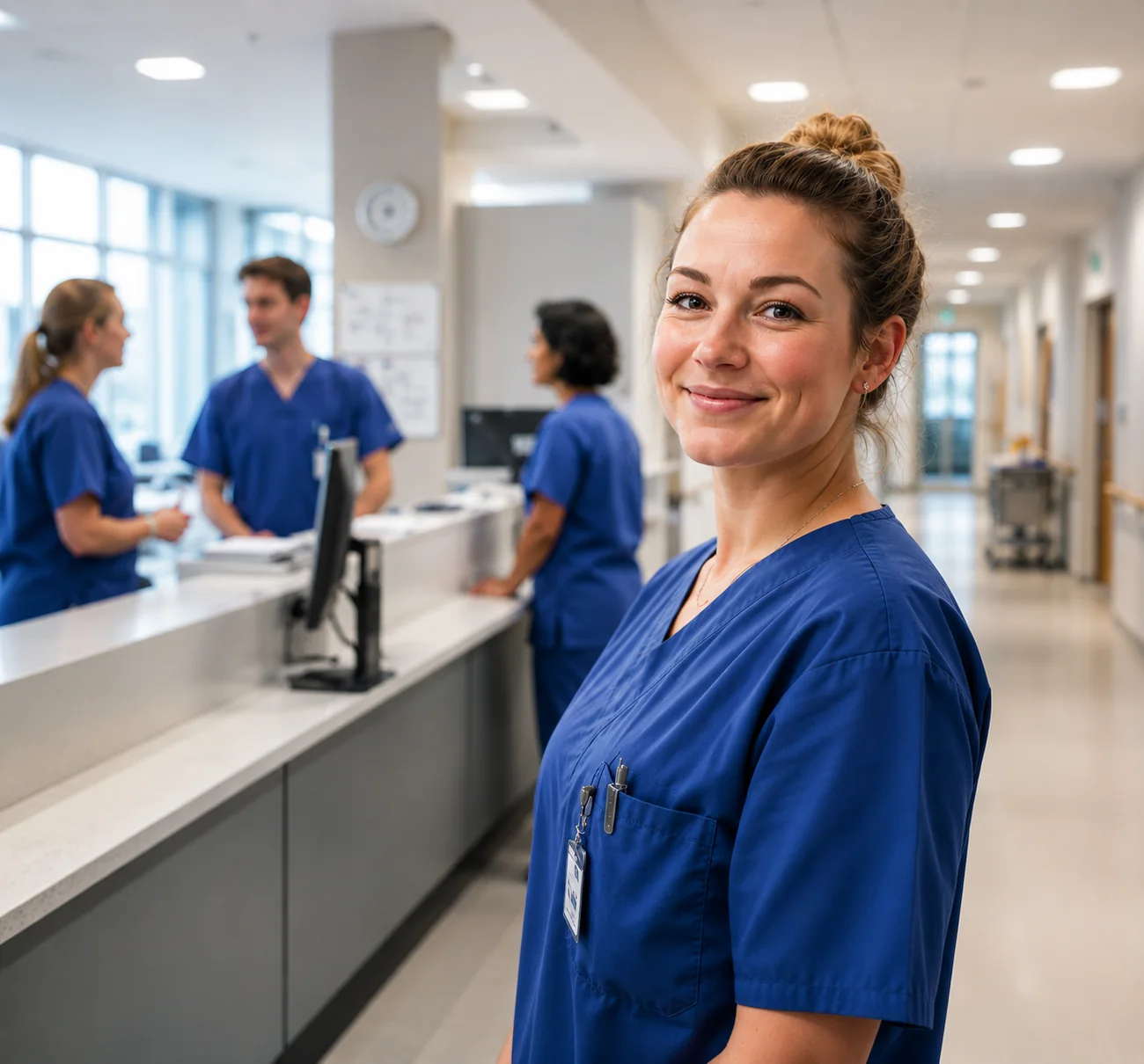 Pflegekräfte im Klinikalltag als Motiv für Healthcare Recruiting